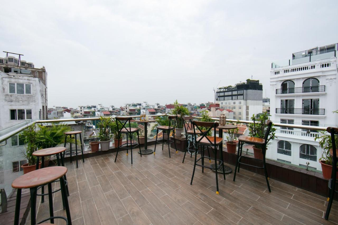 Downtown Hostel & Rooftop Bar Hanoi Eksteriør billede